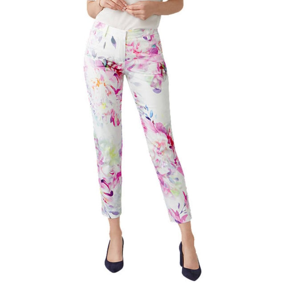 NWT* PURE Collection Floral Digital Capri Pant